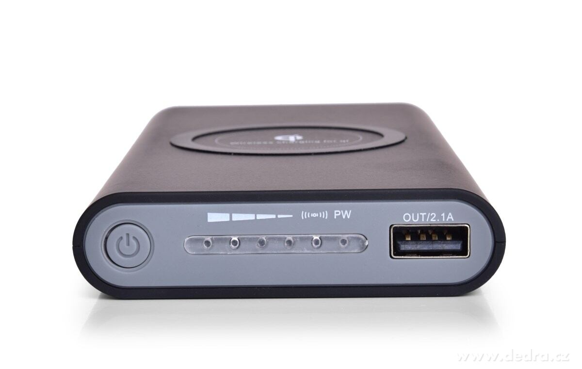 2v1 BEZDRÁTOVÁ POWERBANKA & NABÍJEČKA kapacita 10000 mAh – náhled 2 | Grand Móda