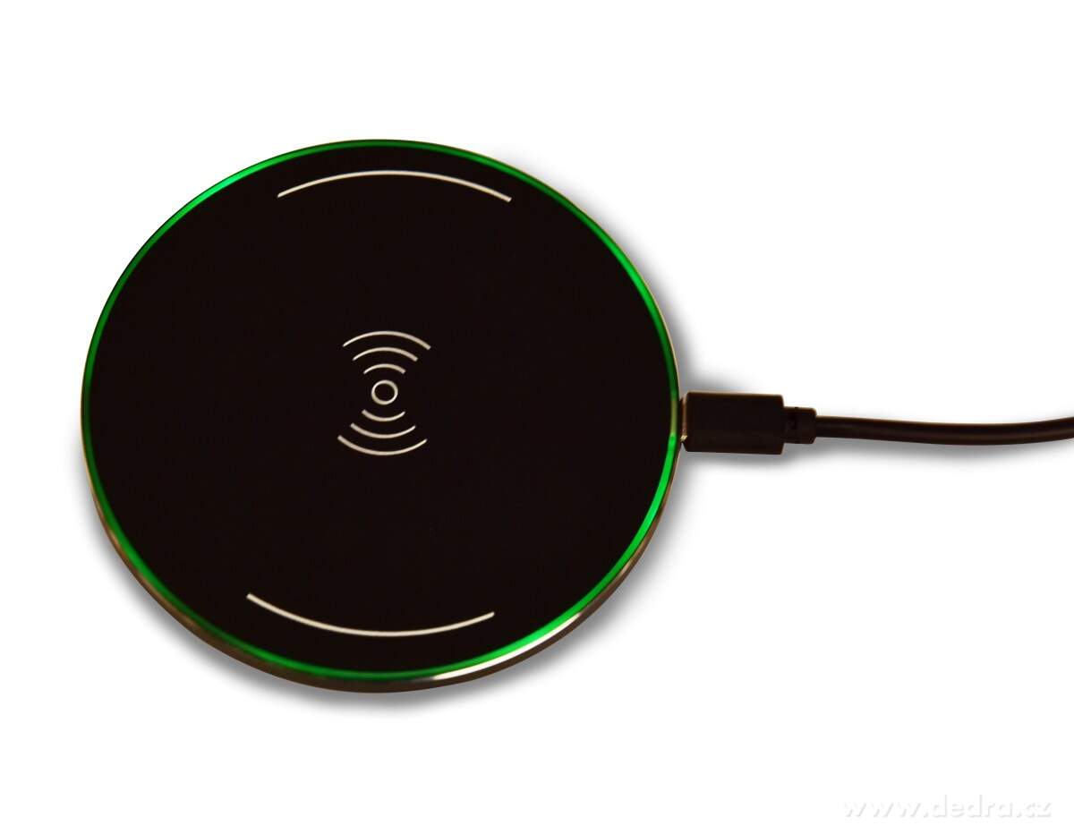 Bezdrátová QI nabíječka s LED indikací dobíjení – náhled 4 | Grand Móda