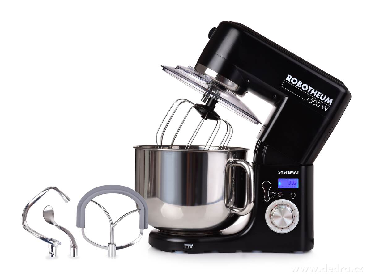 ROBOTHEUM® 1500 W, Kuchyňský robot s dvojhákem, 10 L mísou & celokovovou převodovkou | Do kuchynď | Grand Móda