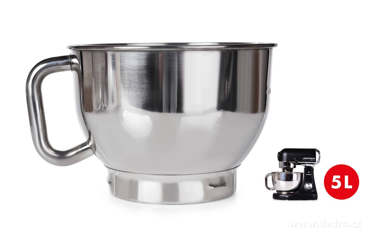 ROBOTHEUM® 1000 W, Nerezová nádoba 5 L