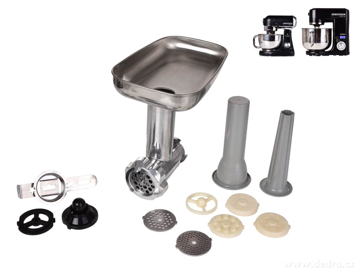 ROBOTHEUM®, Mlýnek na maso, plnění klobás, vytlačované cukroví a těstoviny (pro oba přístroje) | Do kuchynď | Grand Móda