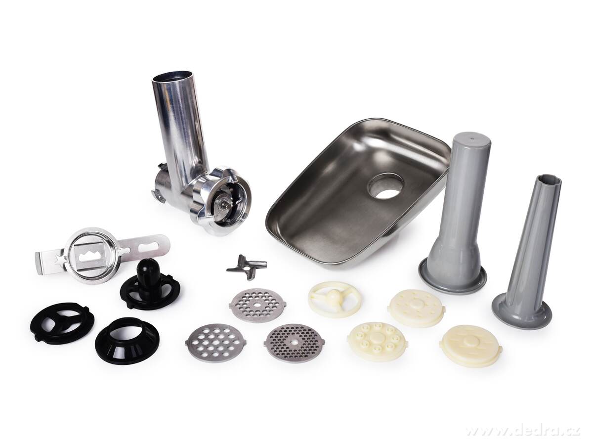 ROBOTHEUM®, Mlýnek na maso, plnění klobás, vytlačované cukroví a těstoviny (pro oba přístroje) – náhled 4 | Grand Móda