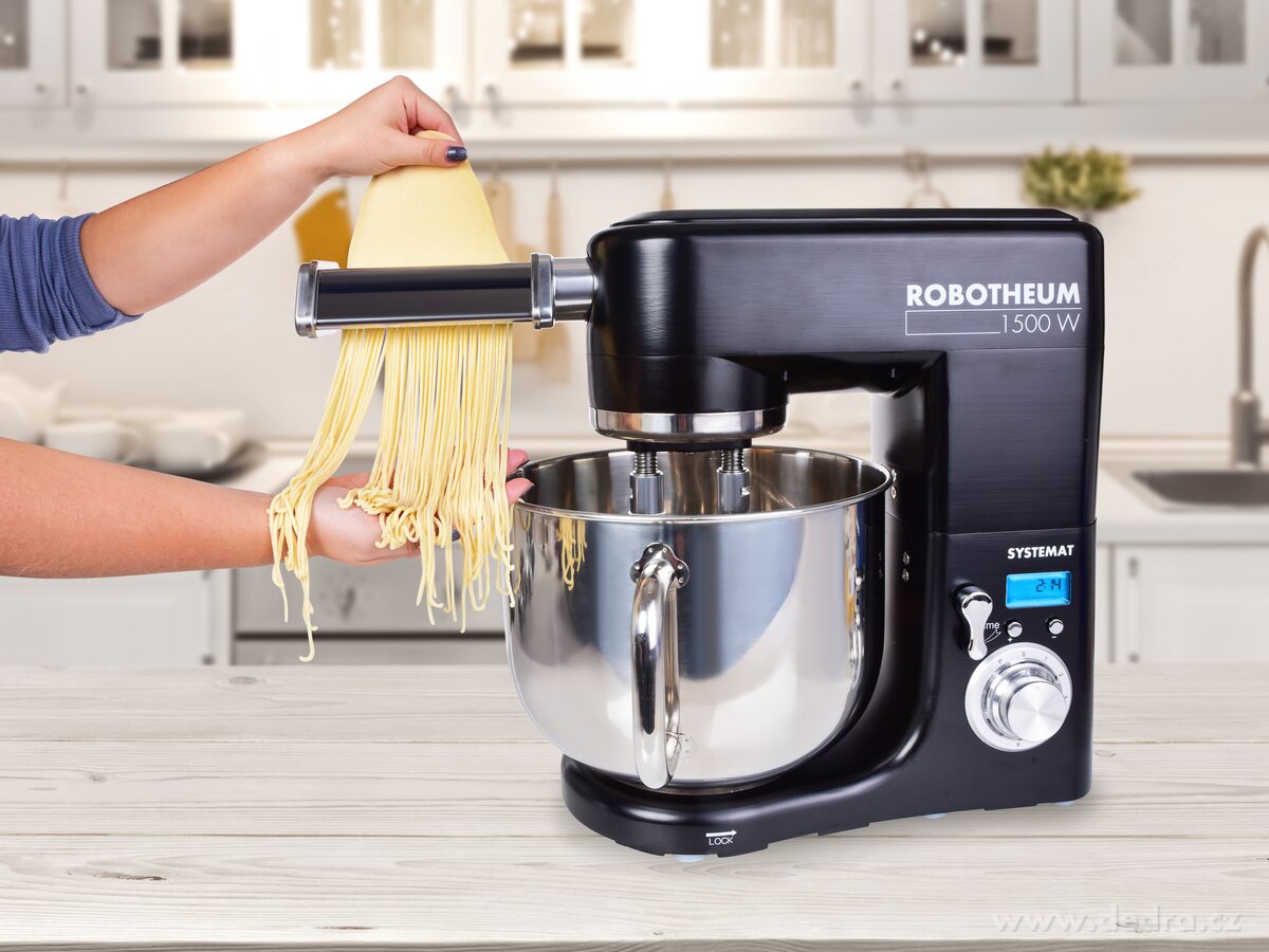 ROBOTHEUM®, 2+1 ZDARMA výrobník těstovin – válec + 2 kráječe nudlí (pro oba přístroje) – náhled 3 | Grand Móda