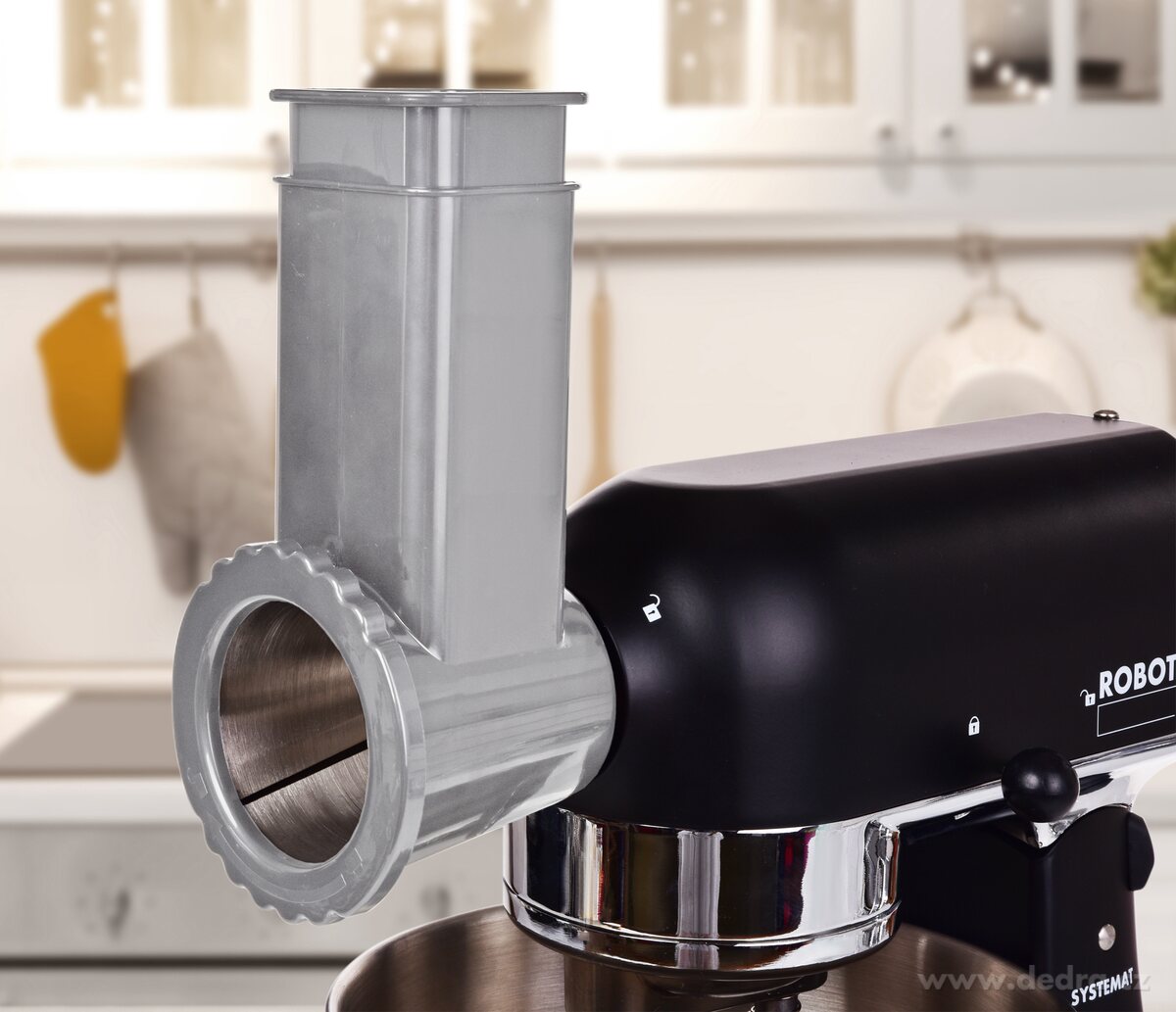 ROBOTHEUM®, Nástavec na strouhání potravin se 2 struhadly (pro oba přístroje) – náhled 3 | Grand Móda