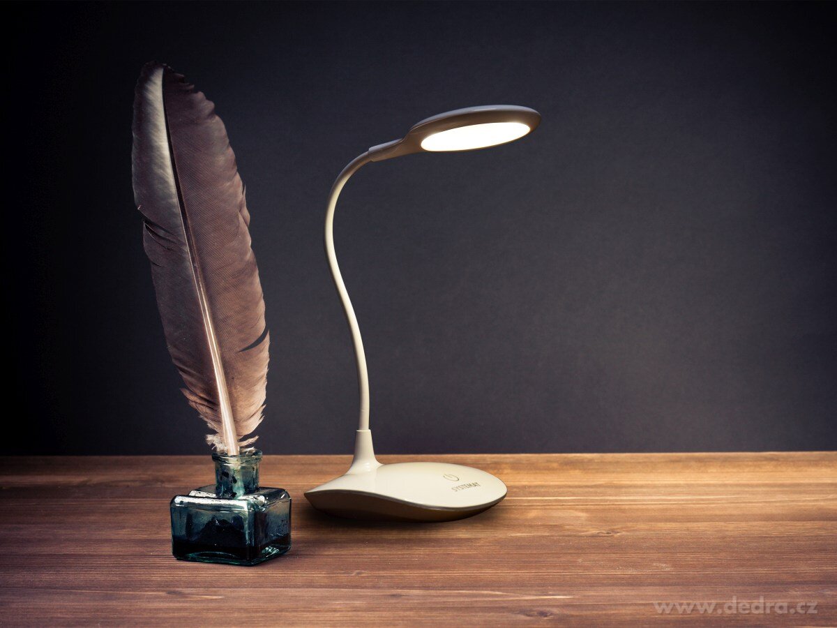 FLEXIBLE, LED dotyková nabíjecí stolní lampa se stojanem, 3 druhy světla – náhled 3 | Grand Móda