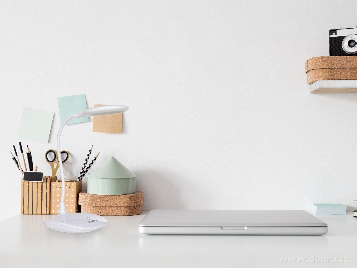 FLEXIBLE, LED dotyková nabíjecí stolní lampa se stojanem, 3 druhy světla – náhled 4 | Grand Móda