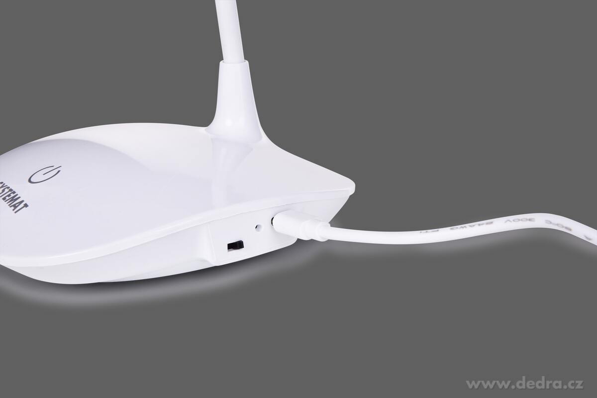 FLEXIBLE, LED dotyková nabíjecí stolní lampa se stojanem, 3 druhy světla – náhled 6 | Grand Móda