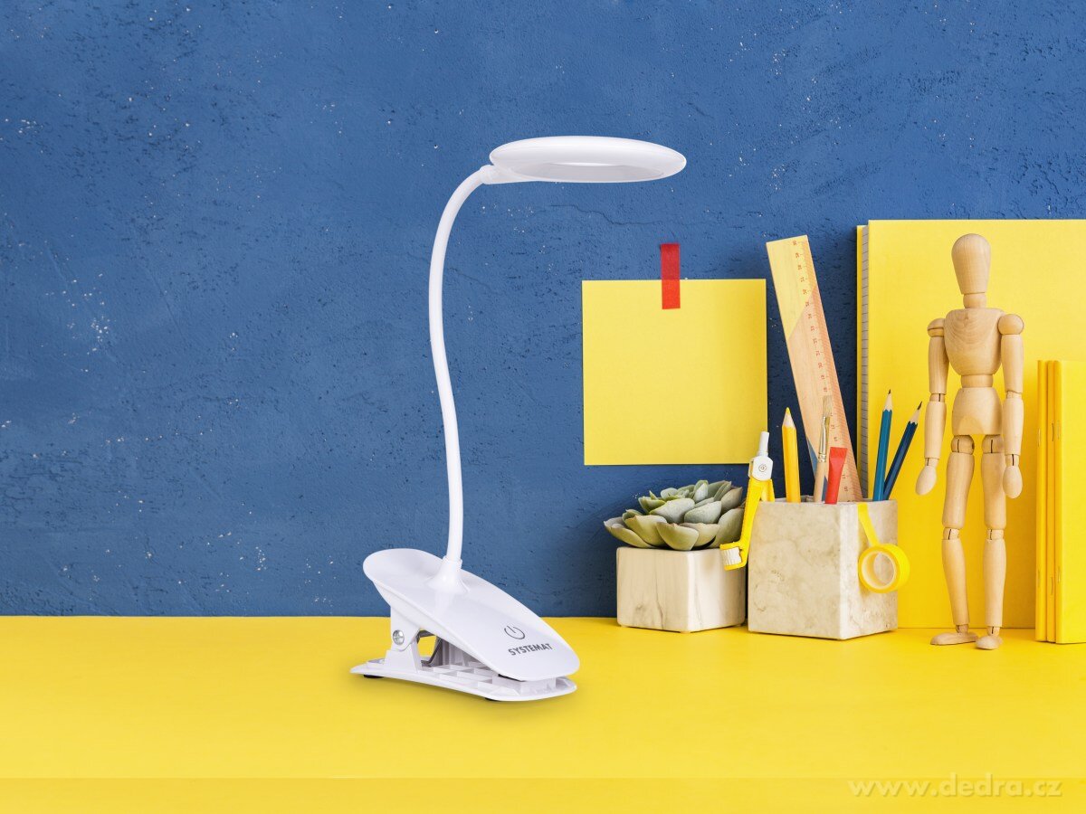 FLEXIBLE, LED dotyková nabíjecí lampa s klipem, 3 druhy světla – náhled 4 | Grand Móda