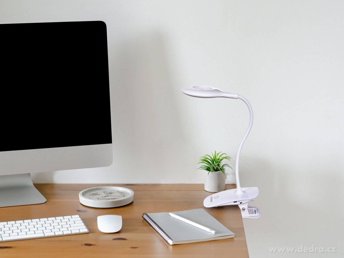 FLEXIBLE, LED dotyková nabíjecí lampa s klipem, 3 druhy světla – náhled 5 | Grand Móda