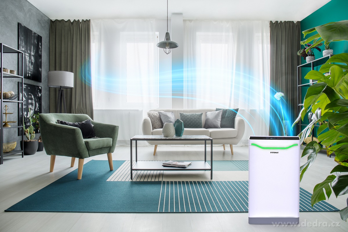 ABSOLUTIONAIR 7v1, Inteligentní čistička vzduchu s HEPA H13, ionizérem a UV sterilizátorem – náhled 3 | Grand Móda