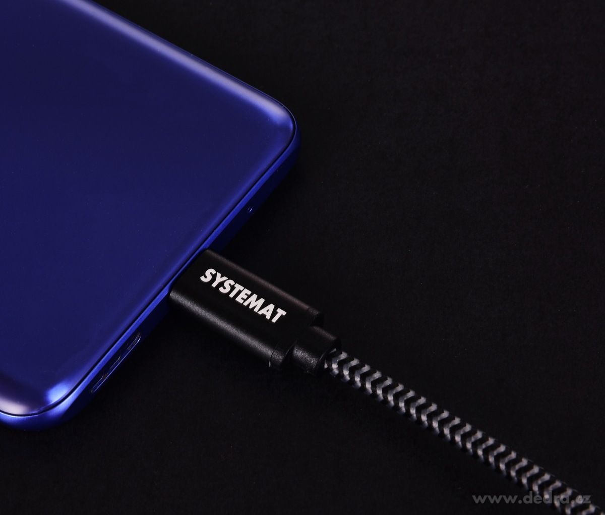 AluCore, 2 m rychlonabíjecí kabel USB-C/USB-A 2.0 – náhled 4 | Grand Móda