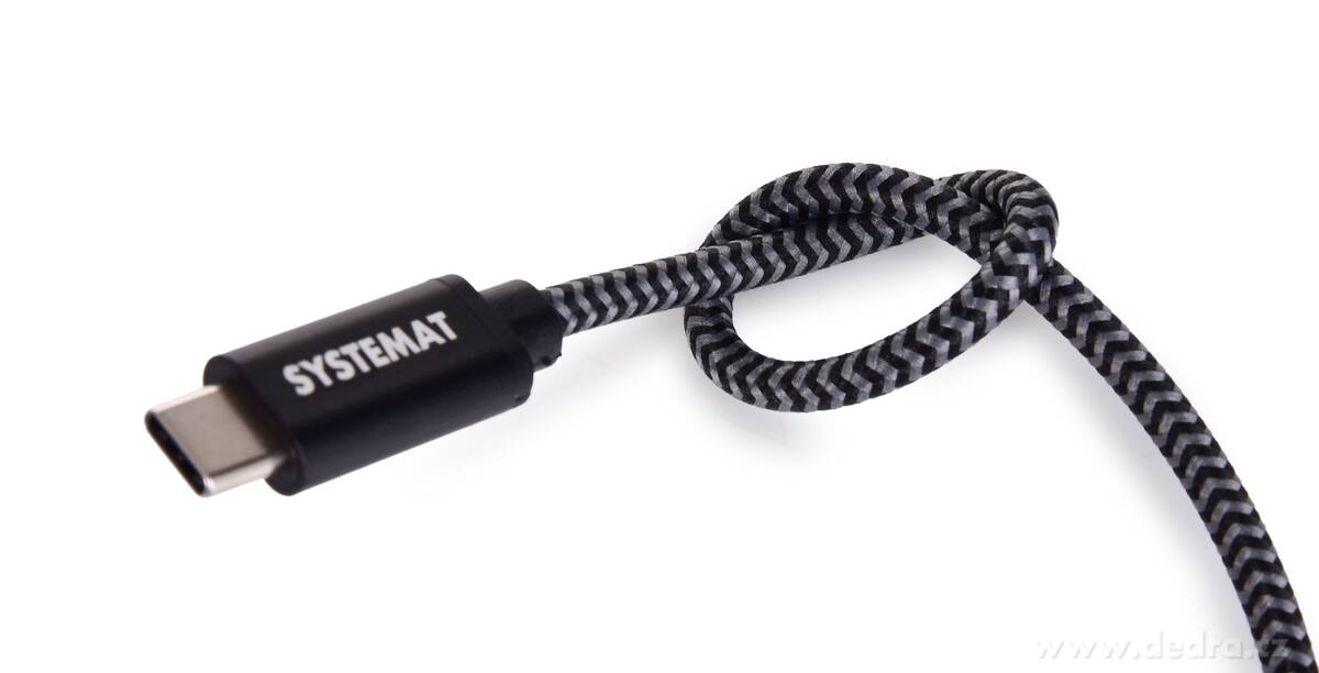 AluCore, 2 m rychlonabíjecí kabel USB-C/USB-A 2.0 – náhled 5 | Grand Móda