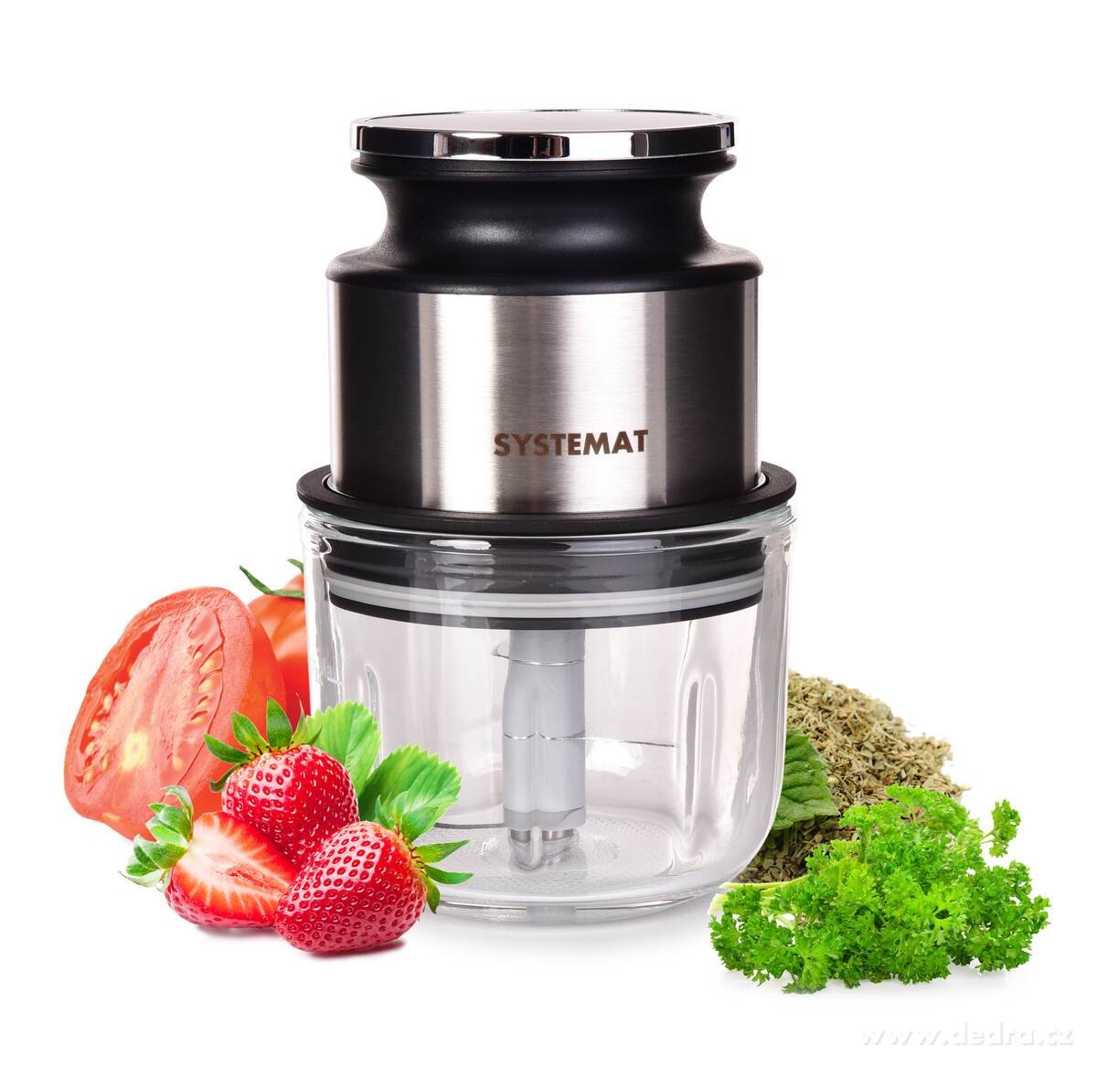 MINISEKÁTOR, USB bezdrátový sekáček 300 ml, na bylinky, cibuli & česnek, dobíjecí mini mixér | Do kuchynď | Grand Móda