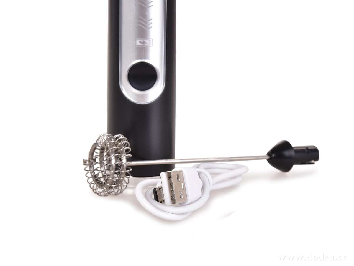 SYSTEMAT | USB nap─Ť┼łova─Ź ml├ęka a ┼íleha─Ź vajec 2v1 | 3 rychlosti & nab├şjec├ş mini ┼íleha─Ź - obr├ízek 6 | Va┼Öe─Źky a metly | Grand M├│da