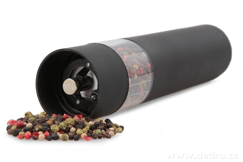 SYSTEMAT, XXL elektrický mlýnek na pepř, sůl a koření s LED osvětlením – náhled 2 | Grand Móda