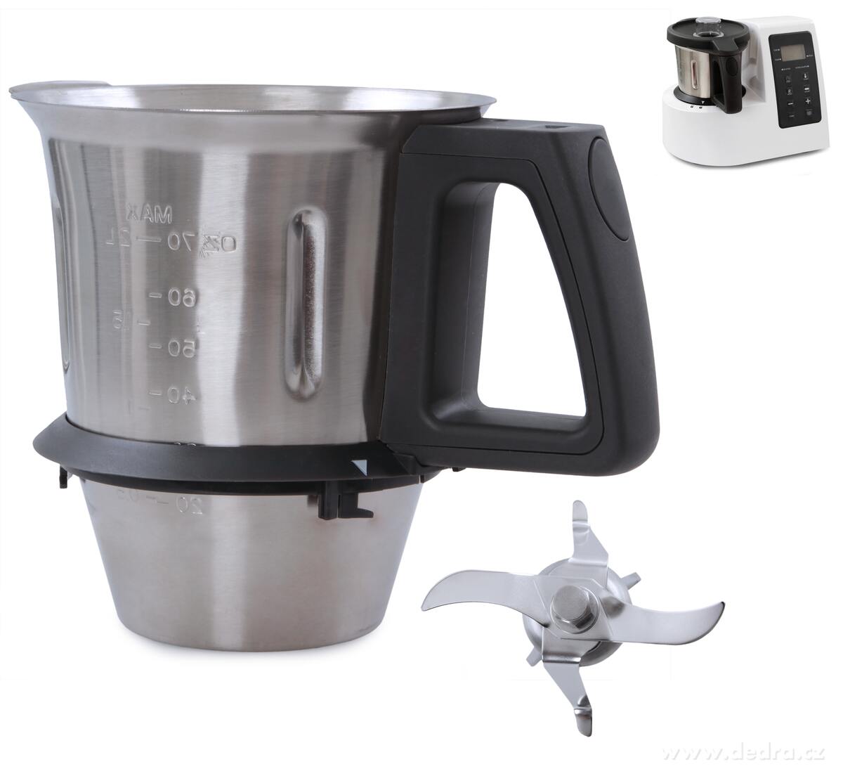 VarMix 1, Nerezová nádoba + sekací nože | Poslední kusy | Grand Móda