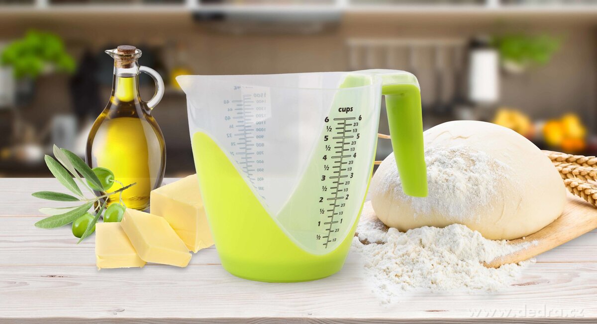 Digitální váha do 5kg s odměrnou nádobou 1800 ml, SYSTEMAT – náhled 3 | Grand Móda