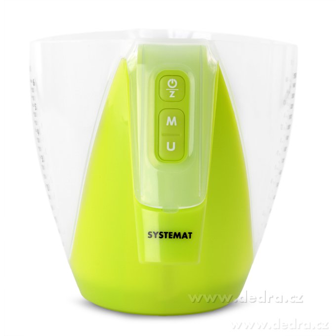 Digitální váha do 5kg s odměrnou nádobou 1800 ml, SYSTEMAT – náhled 5 | Grand Móda