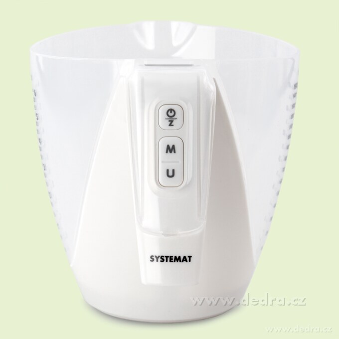 Digitální váha do 5kg s odměrnou nádobou 1800 ml, SYSTEMAT – náhled 4 | Grand Móda