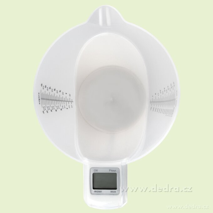 Digitální váha do 5kg s odměrnou nádobou 1800 ml, SYSTEMAT – náhled 5 | Grand Móda