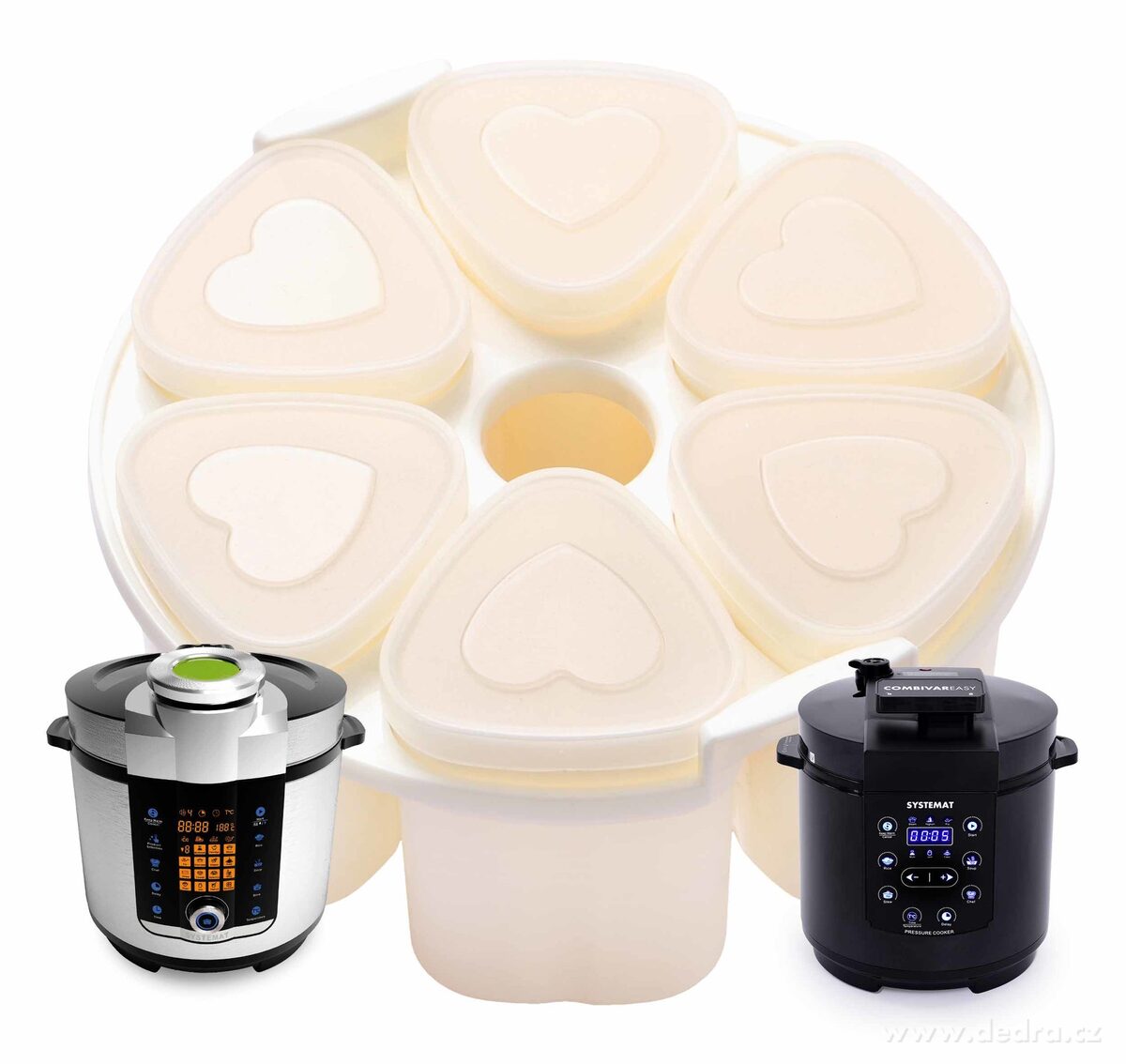 COMBIVAR® 1 & COMBIVAR® EASY, 6 ks jogurtovač | Ostatní | Grand Móda