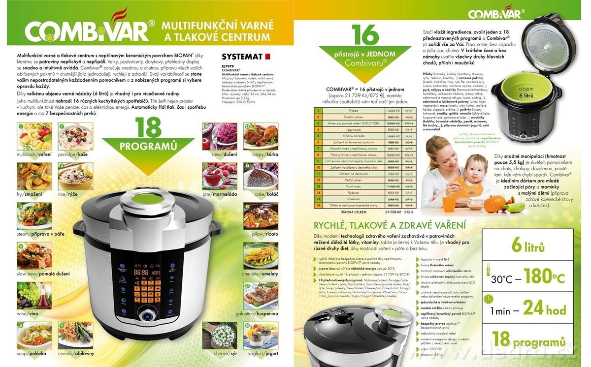 COMBIVAR varné, a tlakové centrum – náhled 4 | Grand Móda