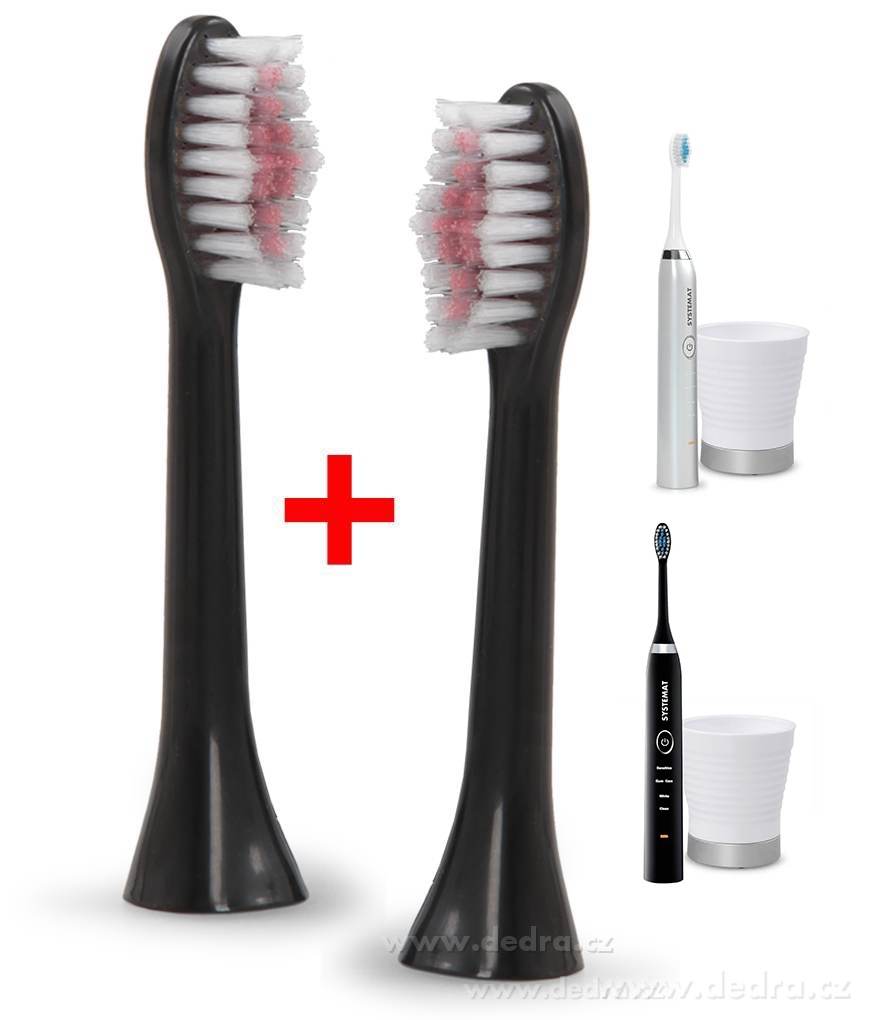 2ks náhrad. kartáček, SONISSIMO® DENTAL | Ostatní | Grand Móda