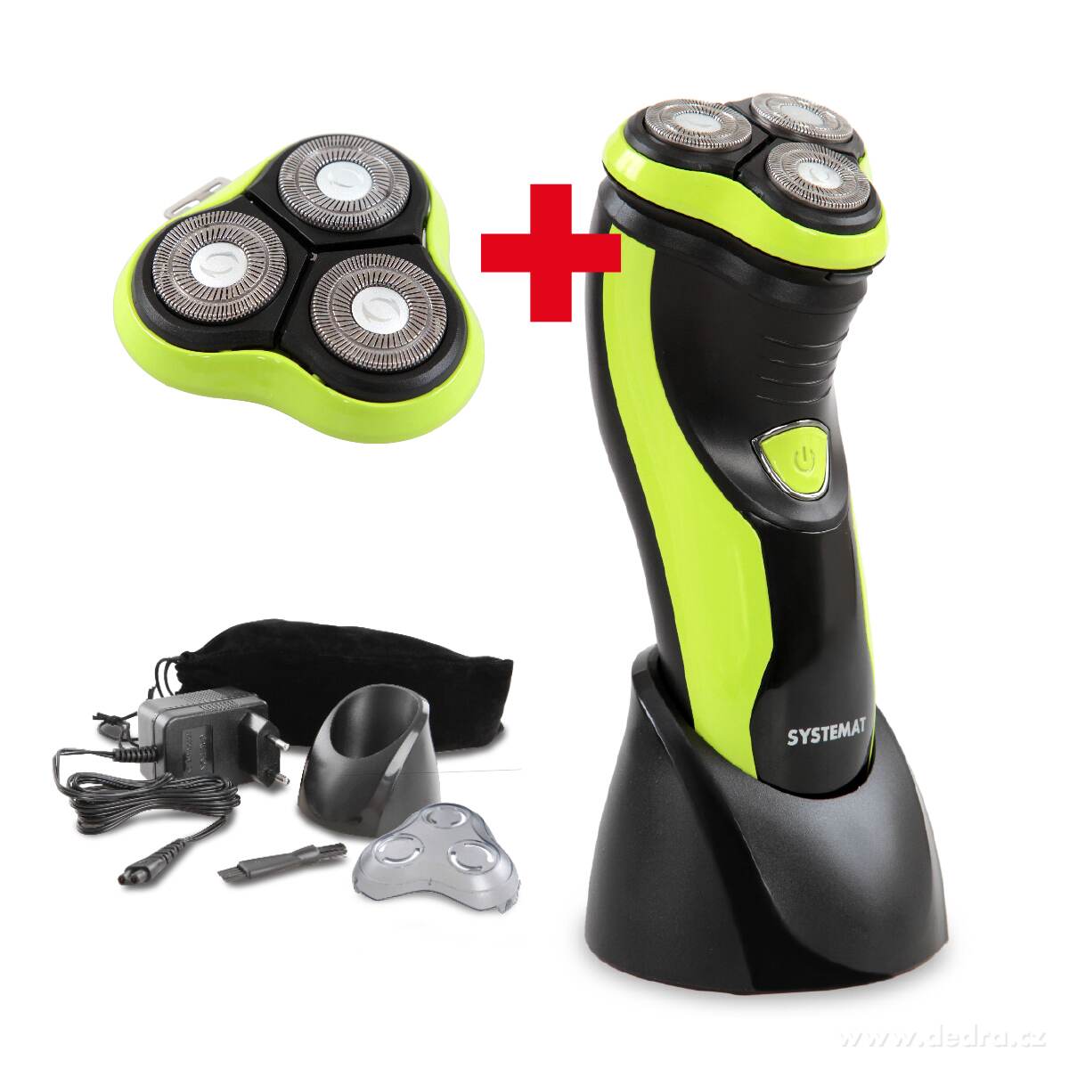 4D hlavicový holící strojek + ZDARMA 2 ks holíci hlavice | VŻprodej | Grand Móda