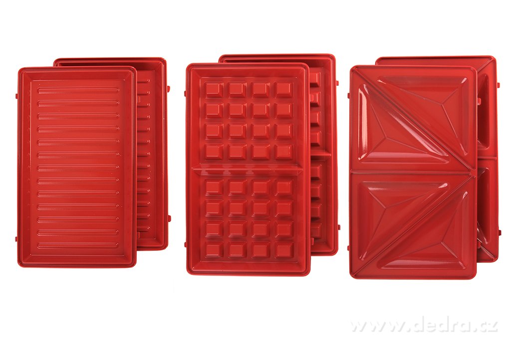 GRIFLOVAČ 4v1, Sendvičovač, vaflovač, panini & stolní gril, keramické BIOPAN® desky – náhled 6 | Grand Móda