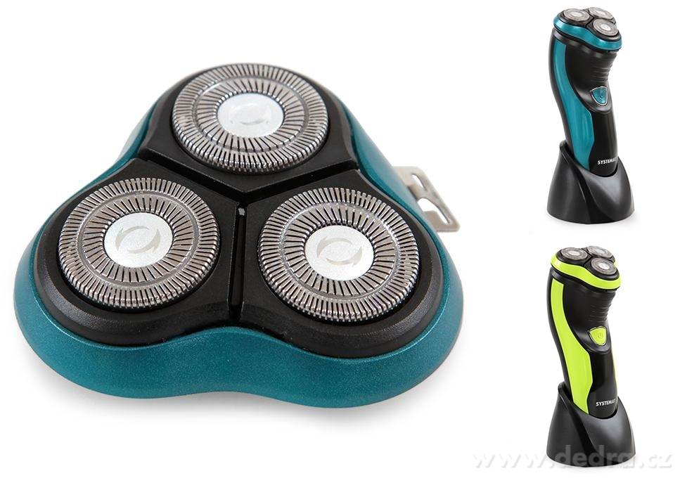 4D náhradní hlavice k holícímu strojku, tyrkysová | Ostatní | Grand Móda