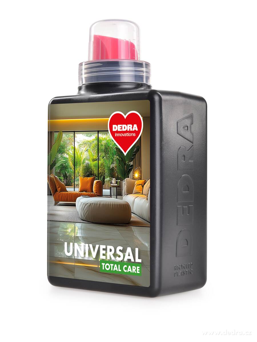 TOTAL CARE UNIVERSAL | Univerz├íln├ş ekologick├Ż ─Źistic├ş koncentr├ít na podlahy | 500 ml | 25 myt├ş - obr├ízek 6 | Myt├ş podlahy | Grand M├│da