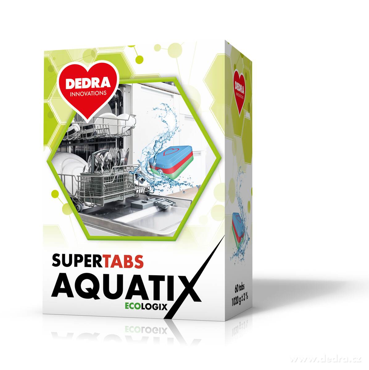 AQUATIX, multifunkční tablety do myčky, 60 mytí – náhled 2 | Grand Móda