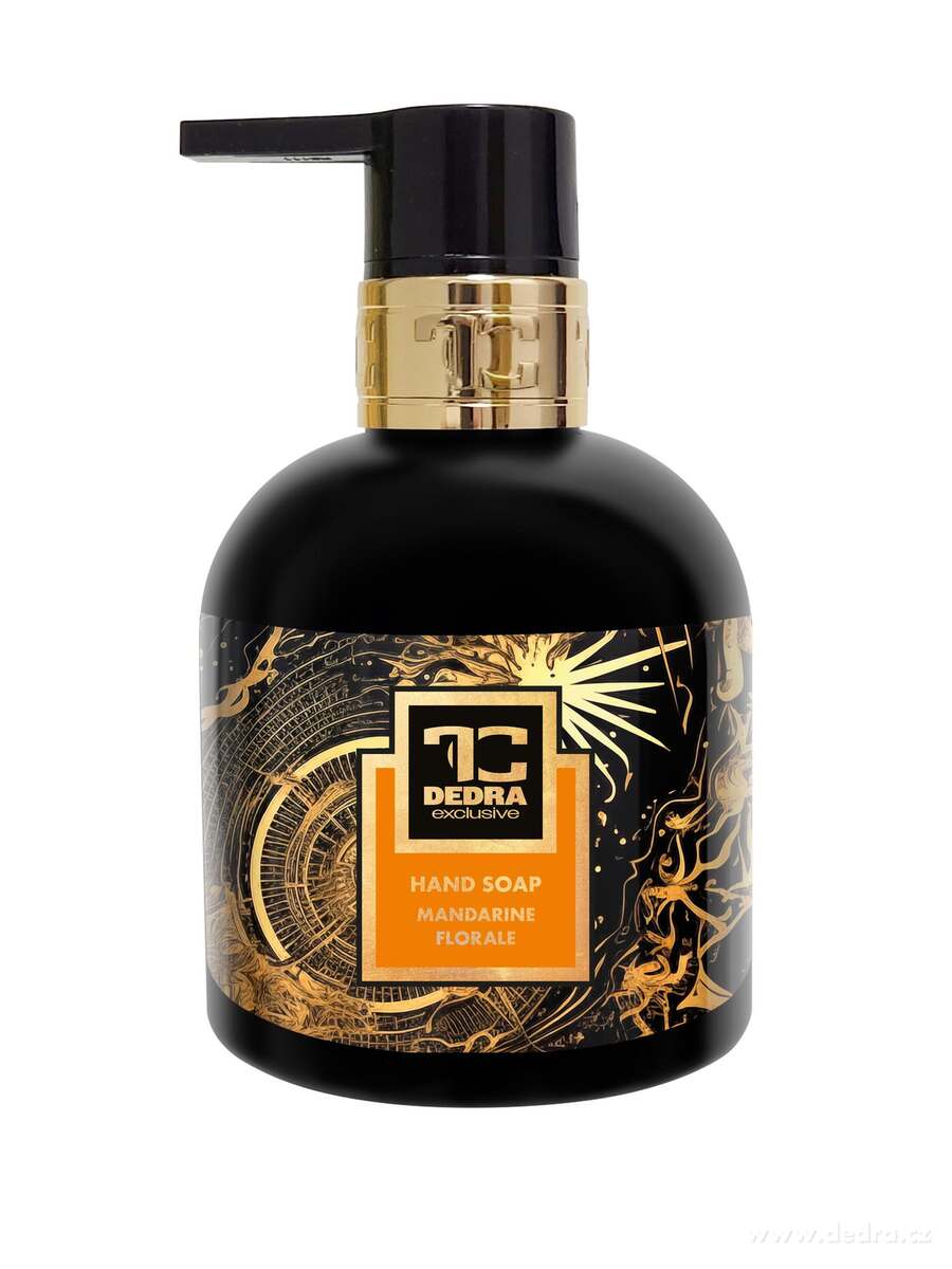 MANDARINE FLORALE | exkluzivn├ş ┼íetrn├ę tekut├ę m├Żdlo s glycerinem & Aloe vera | 320 ml - obr├ízek 3 | Myt├ş a p├ę─Źe o t─Ťlo | Grand M├│da