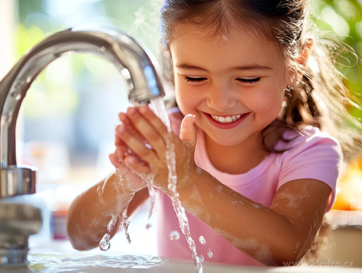 LITTLE STAR | d─Ťtsk├ę ┼íetrn├ę m├Żdlo na t─Ťlo a ruce | hypoalergenn├ş, bez paraben┼» | 320 ml - obr├ízek 3 | Myt├ş a p├ę─Źe o t─Ťlo | Grand M├│da