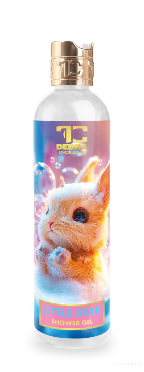 LITTLE STAR | d─Ťtsk├Ż ultra jemn├Ż sprchov├Ż gel na t─Ťlo i vl├ísky | hypoalergenn├ş, bez paraben┼» | 320 ml - obr├ízek 2 | Baby & Sensitive | Grand M├│da