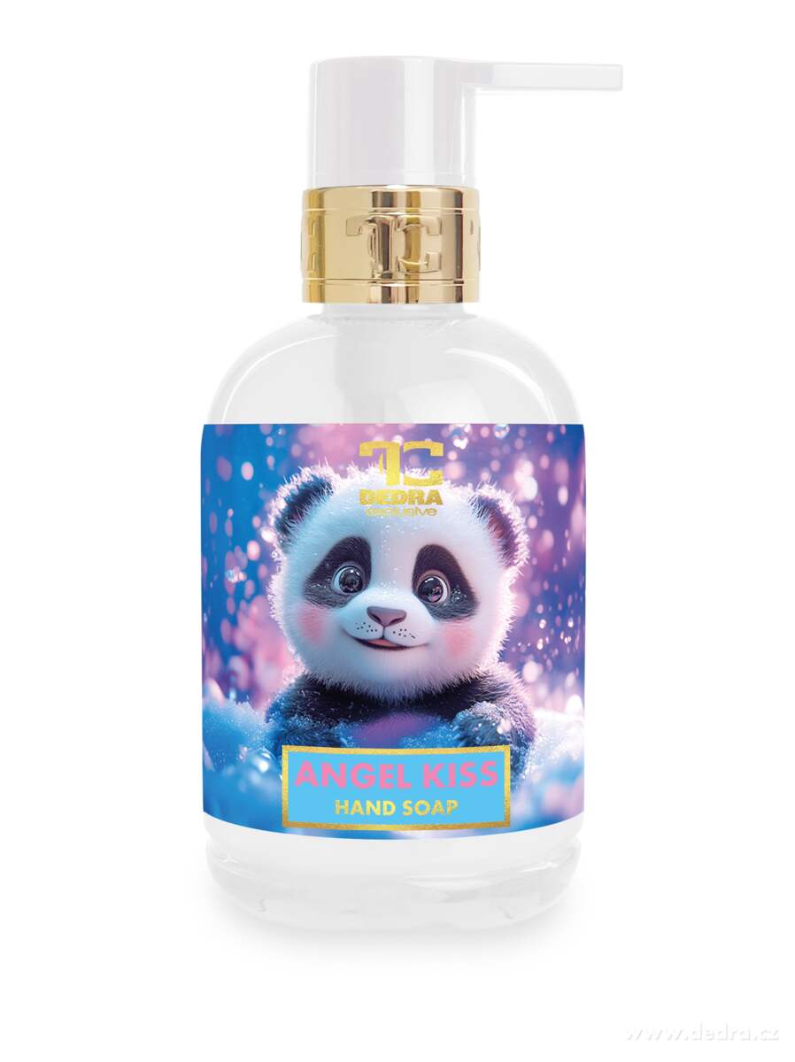 ANGEL KISS | d─Ťtsk├ę ┼íetrn├ę m├Żdlo na t─Ťlo a ruce | hypoalergenn├ş, bez paraben┼» | 320 ml - obr├ízek 2 | Myt├ş a p├ę─Źe o t─Ťlo | Grand M├│da