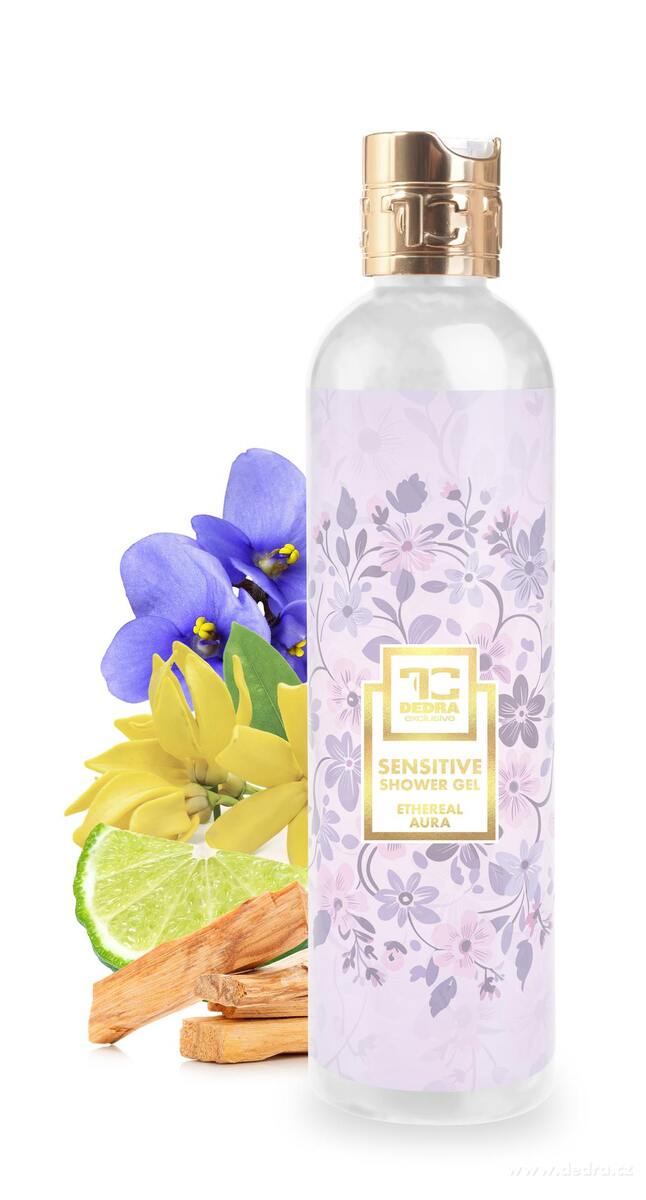 SENSITIVE ultra jemný sprchový gel pro citlivou pokožku, ETHEREAL AURA, 320 ml