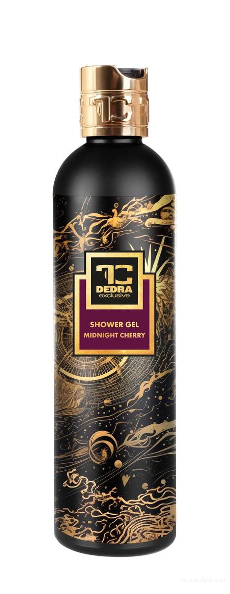 MIDNIGHT CHERRY | exkluzivn├ş ┼íetrn├Ż sprchov├Ż gel s glycerinem & Aloe vera | 320 ml | FC exclusive - obr├ízek 2 | FC DEDRA exclusive | Grand M├│da