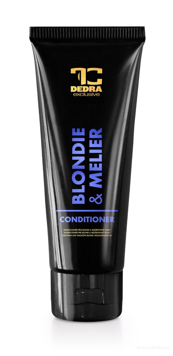 BLONDIE & MELIER | kondicion├ęr s fialov├Żm pigmentem pro blond a mel├şrovan├ę vlasy | neutralizace ┼żlut├Żch t├│n┼» & hedv├íbn├í hebkost - hlavn├ş obr├ízek | Vlasov├ę kondicion├ęry a s├ęra | Grand M├│da