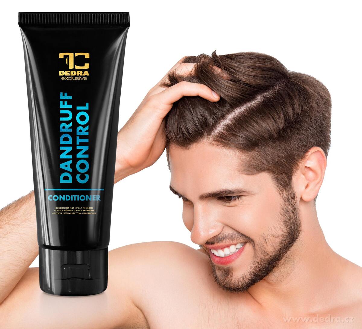 DANDRUFF CONTROL | kondicion├ęr proti lup┼»m a p┼Öi seboree s Kam├ęliov├Żm olejem, P┼íeni─Źn├Żmi proteiny & Ziziphus Joazeiro | zdrav├ę & hebk├ę vlasy bez lup┼» - obr├ízek 3 | Vlasov├ę kondicion├ęry a s├ęra | Grand M├│da