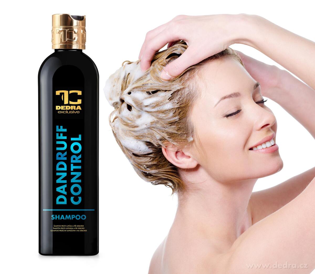 DANDRUFF CONTROL | ┼íamp├│n proti lup┼»m a p┼Öi seboree s Keratinem, P┼íeni─Źn├Żmi proteiny & Ziziphus Joazeiro | zdrav├ę vlasy bez lup┼» - obr├ízek 2 | ┼áampony | Grand M├│da