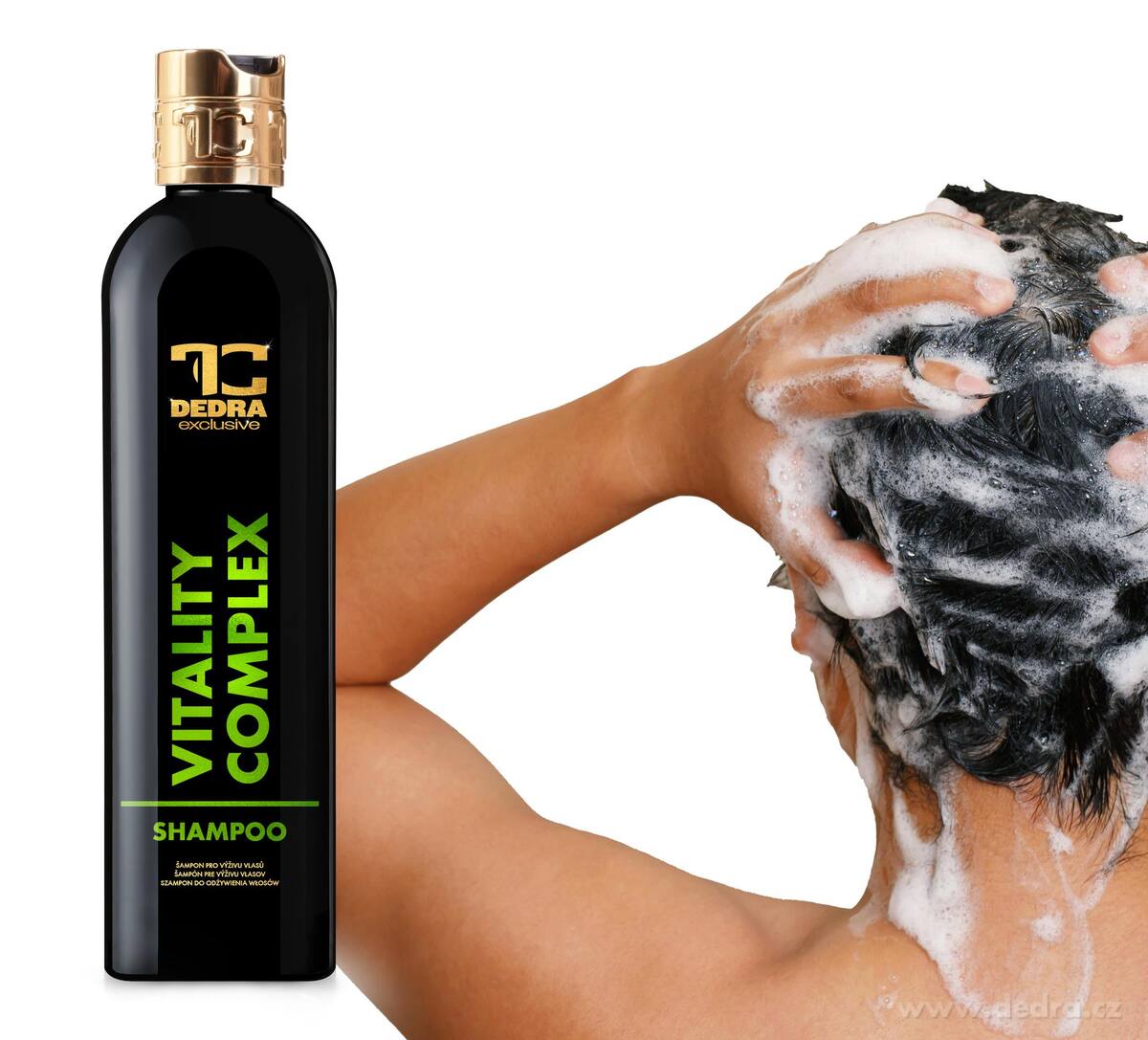 VITALITY COMPLEX | ┼íamp├│n pro ka┼żdodenn├ş pou┼żit├ş s Keratinem & P┼íeni─Źn├Żmi proteiny | v├Ż┼żiva & pos├şlen├ş vlas┼» - obr├ízek 3 | ┼áampony | Grand M├│da