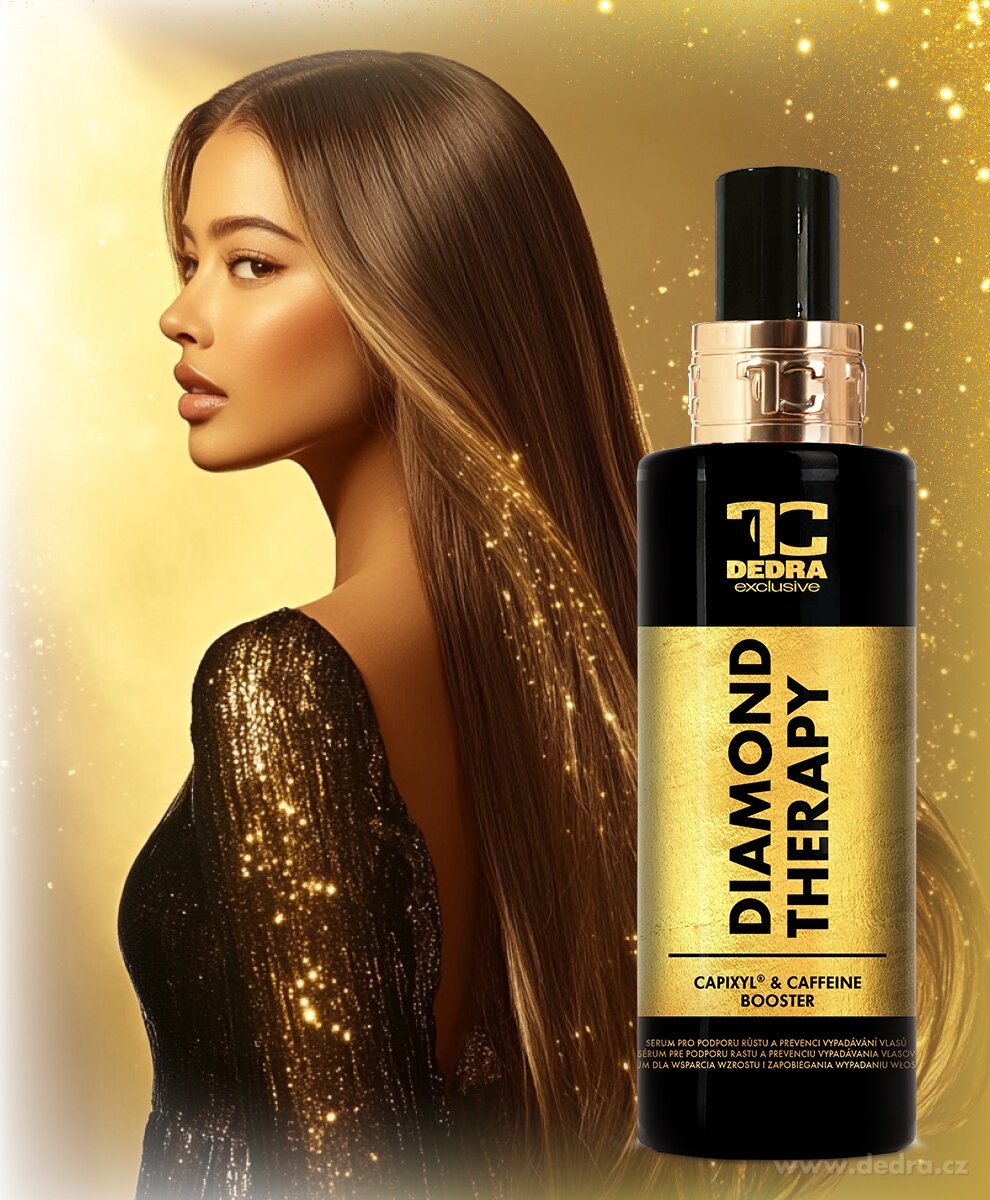 DIAMOND THERAPY | klinicky ov─Ť┼Öen├ę vlasov├ę s├ęrum s 5% CAPIXYL┬« a 2% kofeinem | pro r┼»st vlas┼» & m├ęn─Ť vypad├ív├ín├ş - obr├ízek 2 | ┼áampony | Grand M├│da