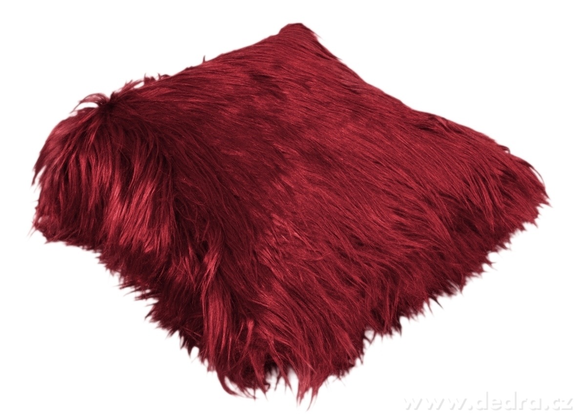 Dekorační potah, na polštář, bordó – náhled 2 | Grand Móda