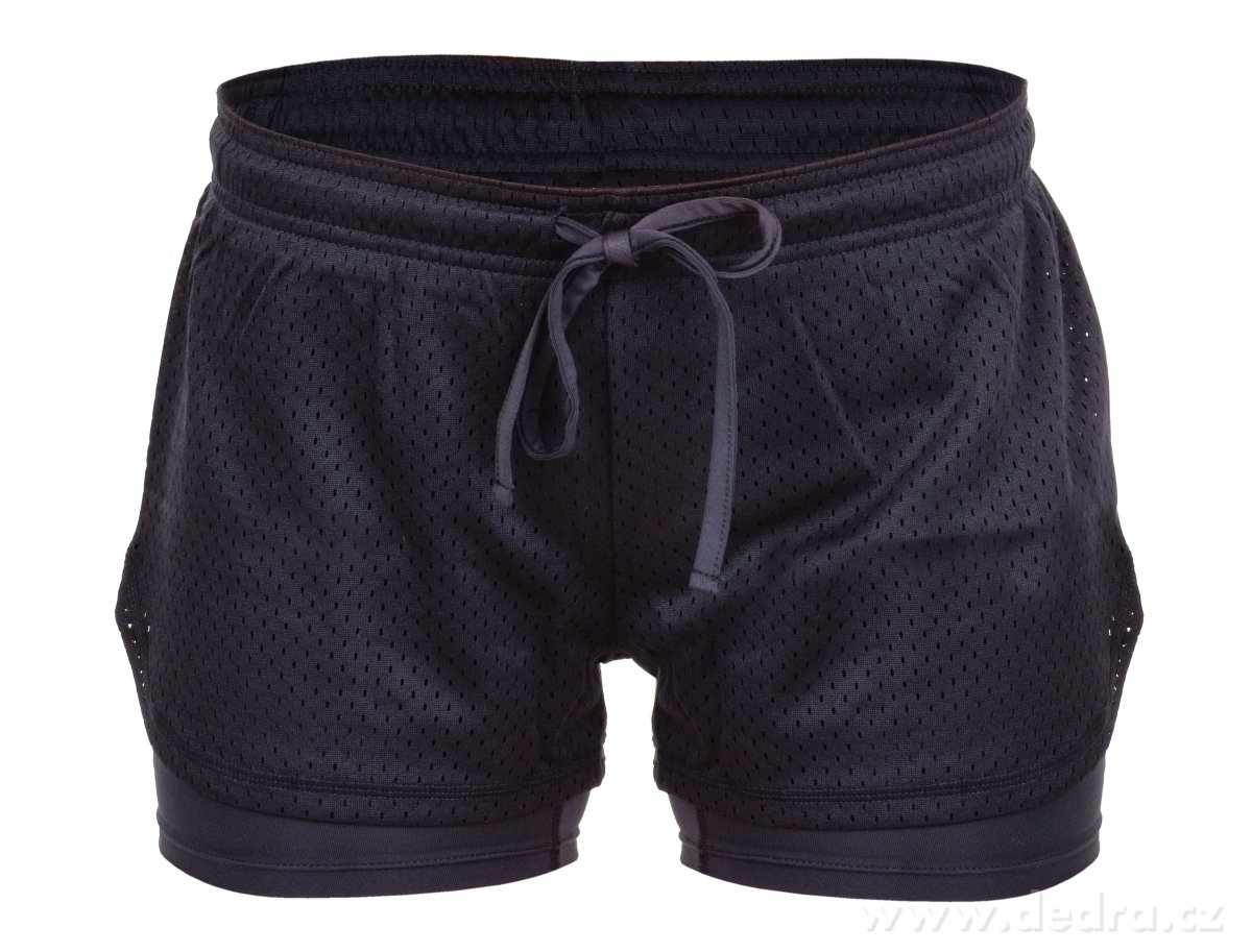 DÁMSKÉ KRAŤASY, černo černé – náhled 2 | Grand Móda