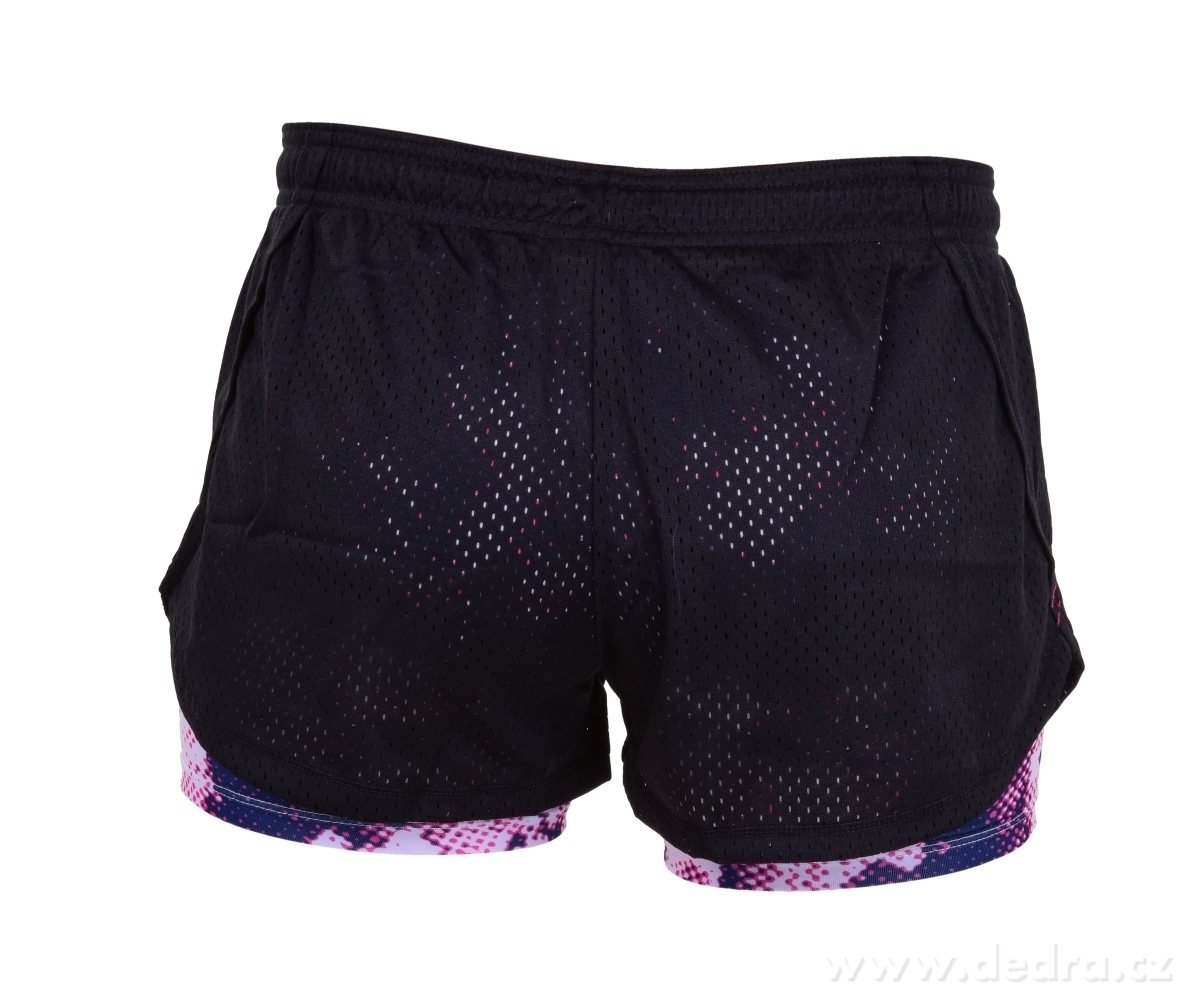 DÁMSKÉ KRAŤASY, černo fialově mramorové – náhled 3 | Grand Móda