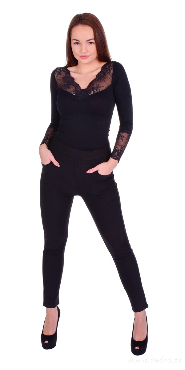 ELENÉ dámské kalhoty, elastické – náhled 3 | Grand Móda