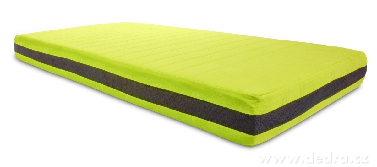 ANATOMIXX®, luxusní ortopedická matrace 100 × 200 × 21 cm, 7zónová paměťová pěna & chladicí gel – náhled 2 | Grand Móda