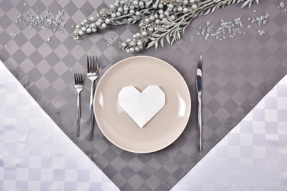 KÁRO UBRUS, 85 x 85 cm – náhled 3 | Grand Móda