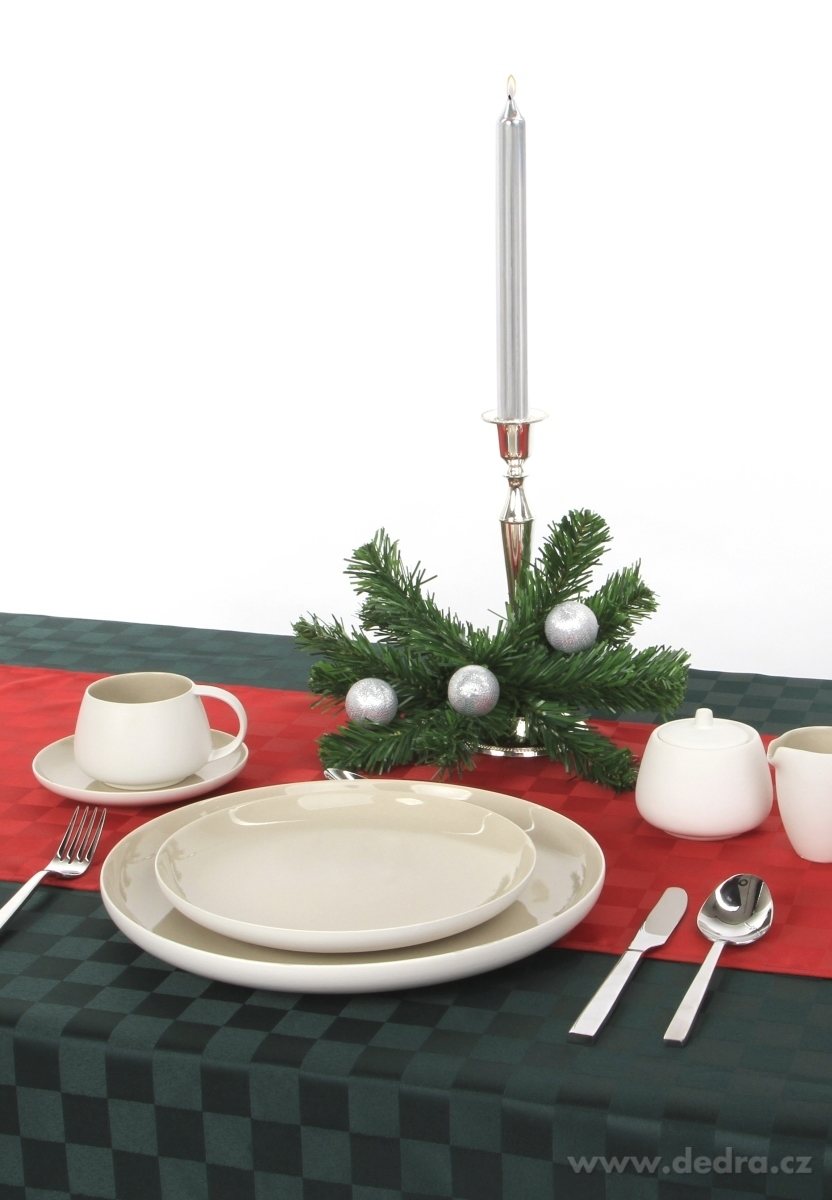 KÁRO žakárový ubrus, 85 x 85 cm – náhled 3 | Grand Móda